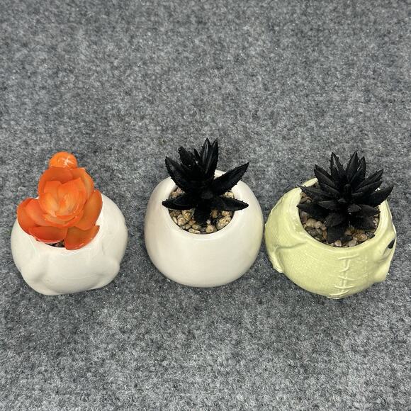 Disney Nightmare Before Christmas Jack Zero Oogie Mini Succulent Halloween Decor - Picture 7 of 8